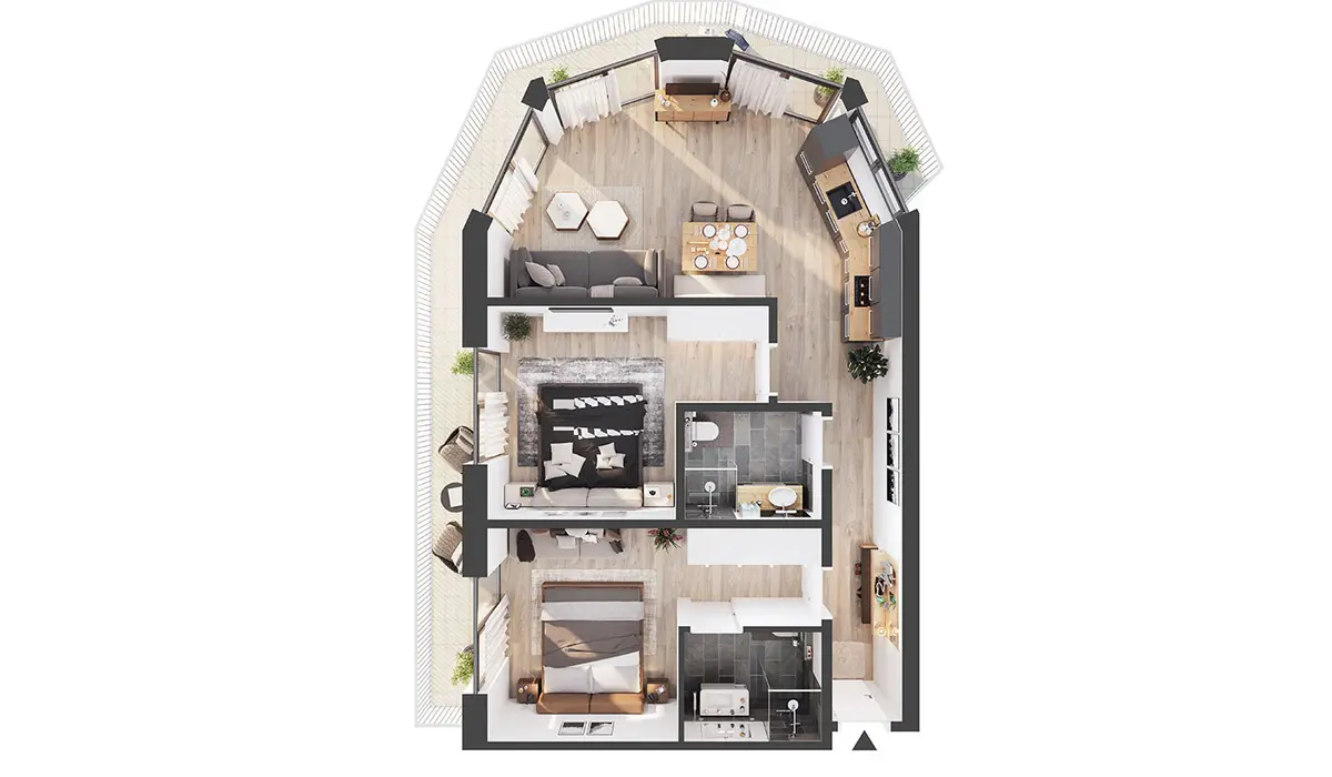 Jagdhof's living